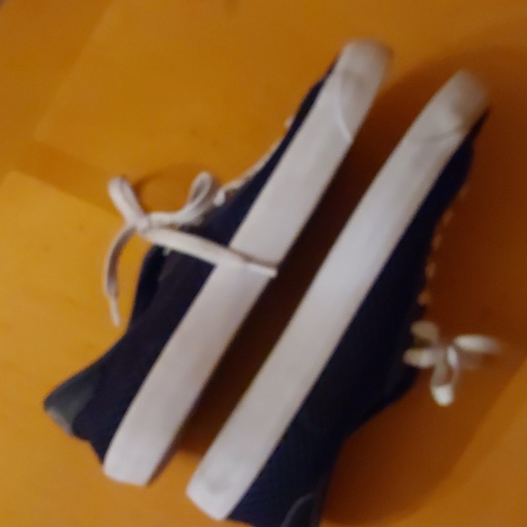 POLO RALPH LAUREN NELSON MESH SNEAKERS SIZE 8.5 NAVY BLUE N WHITE - Picture 4 of 7